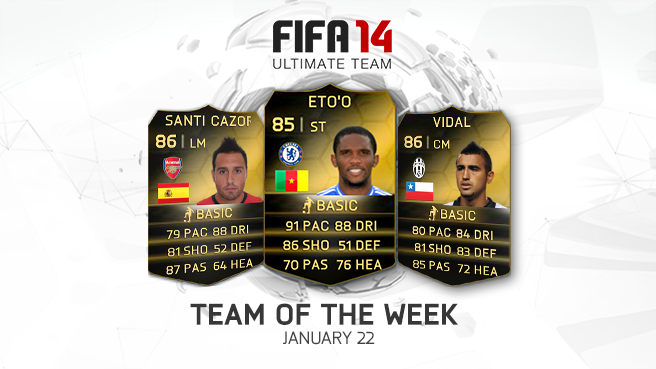 FIFA 14 Ultimate Team - Team der Woche