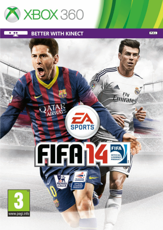 Gareth Bale stars with Lionel Messi on the FIFA 14 cover