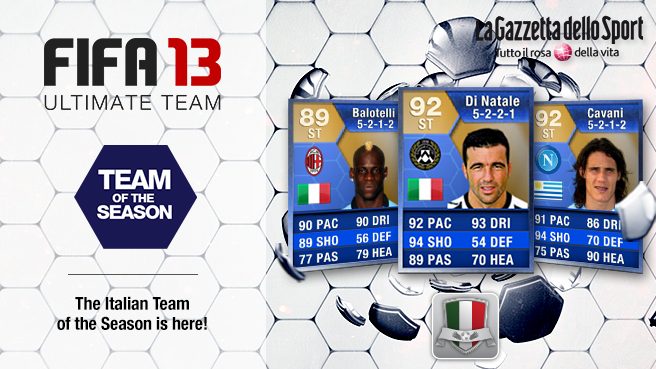 FIFA Ultimate Team – Gazzetta Serie A TOTS