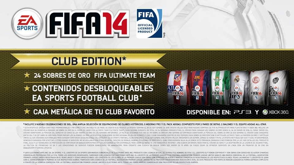 Four La Liga Clubs Partner with EA SPORTS & FIFA 14