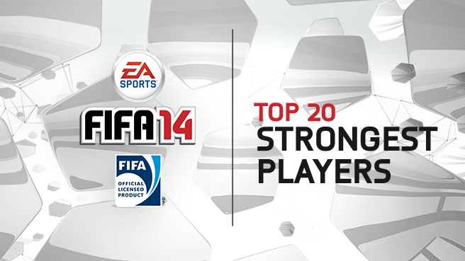 top 20 strongest players in fifa 14 top 20 strongest players in fifa 14