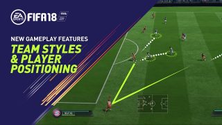 Fifa 18 のチームスタイルとポジショニング