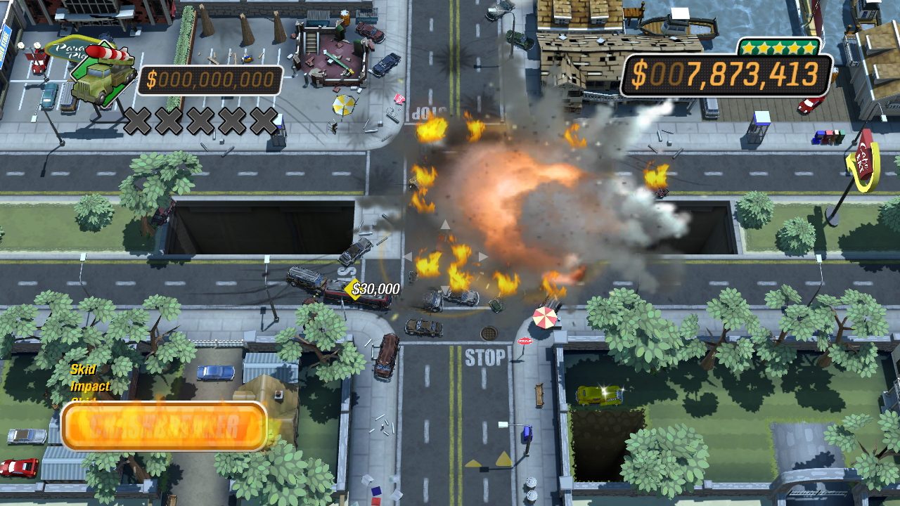 burnout car crash game