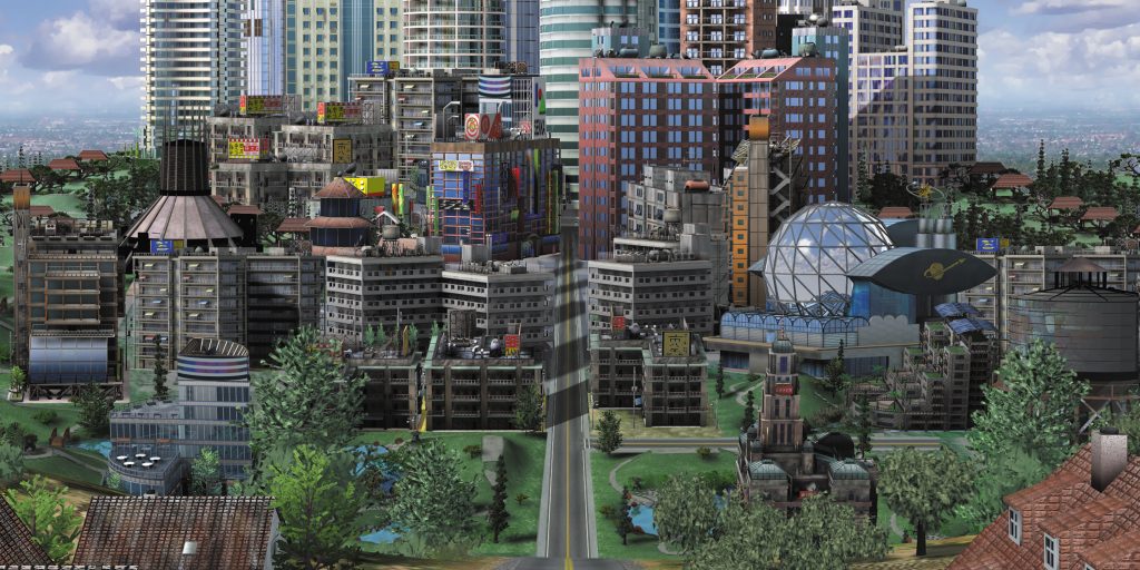 Особняк maxis simcity где