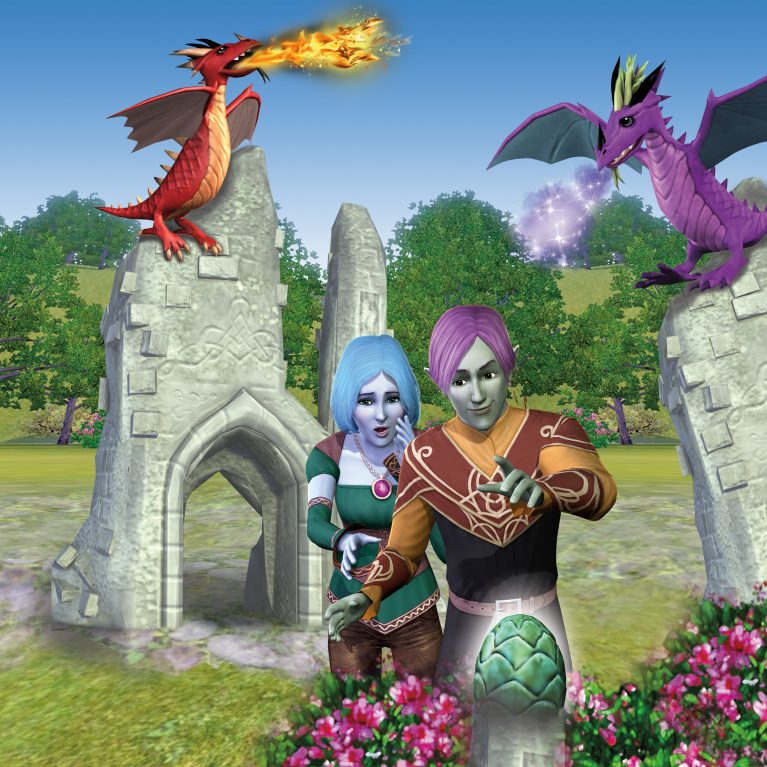 Sims 3 Black Dragon