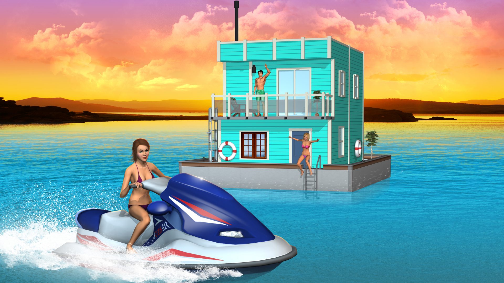 The Sims 3 Rajska Wyspa Edycja Limitowana The Sims 3 Rajska Wyspa