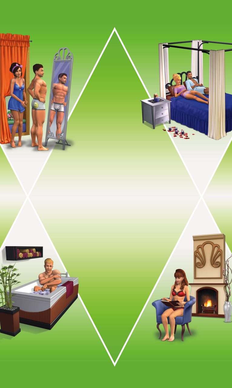 The sims 3 изысканная спальня