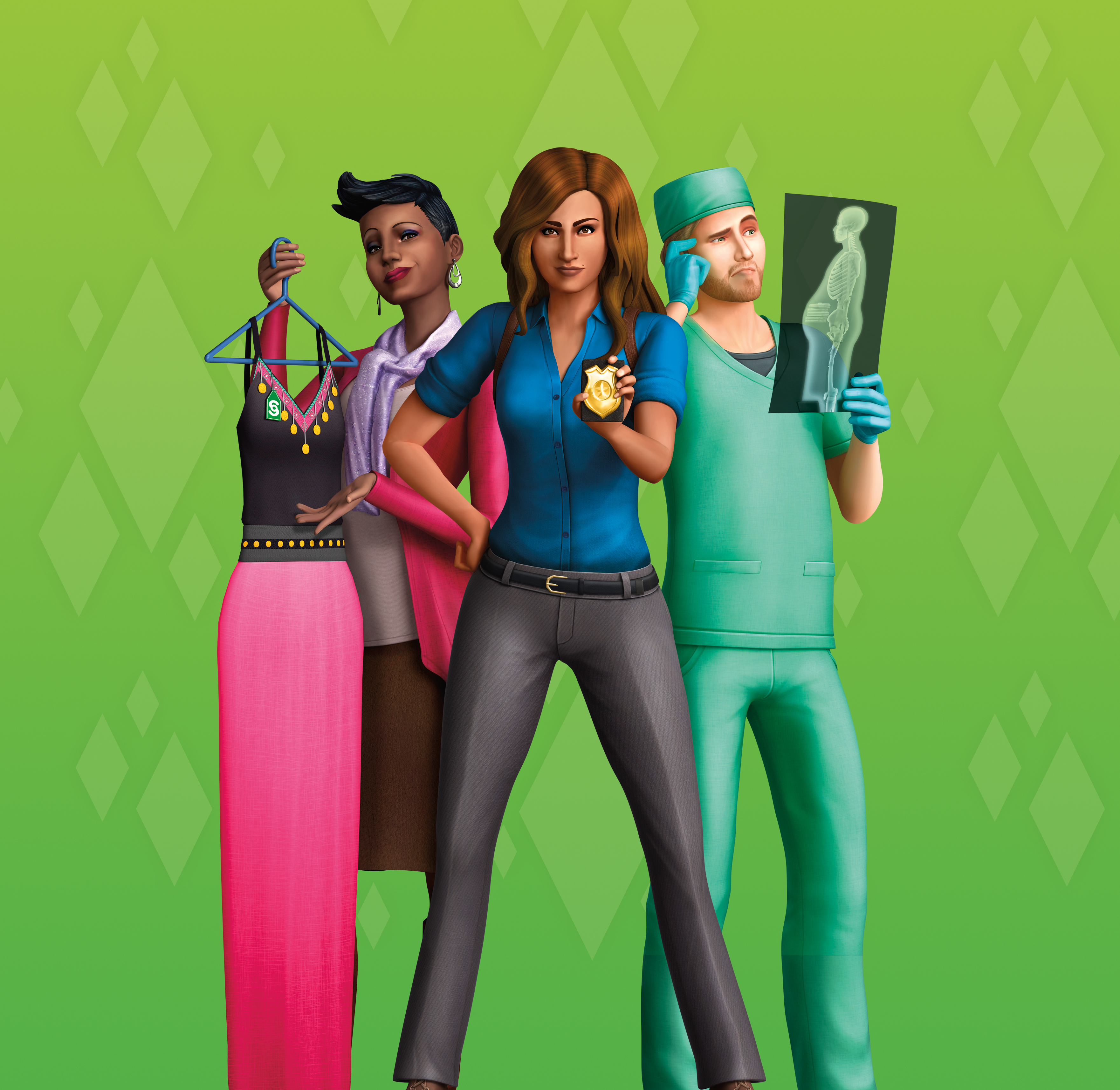 the sims 4 get to work ps4