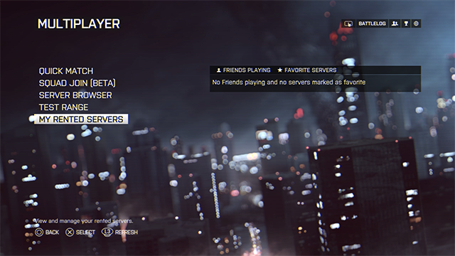 Newly purchased Battlefield 4 servers on Xbox 360 are not working