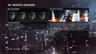 Battlefield 5 may not get rental servers
