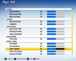 Madden NFL 20 Player Skill Settings For PC