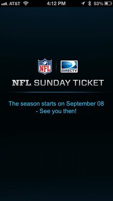 How to Activate your Anniversary Edition Sunday Ticket
