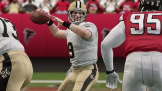 Brees lands cover of new 'Madden' game