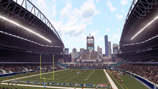 Super Bowl XLVIII: Seattle Seahawks v Denver Broncos - Madden NFL 25  Prediction HD 
