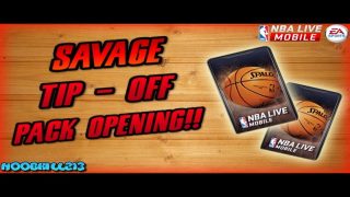 INSANE NCAA MOBILE MADNESS TIP-OFF PACK OPENING! NBA Live Mobile