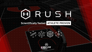 Under Armour RUSH x NBA LIVE Mobile Campaign