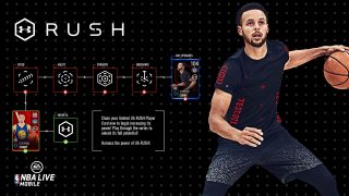 Under Armour RUSH x NBA LIVE Mobile Campaign