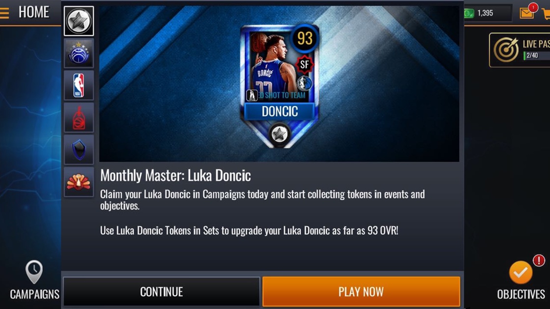 nba live mobile nba master