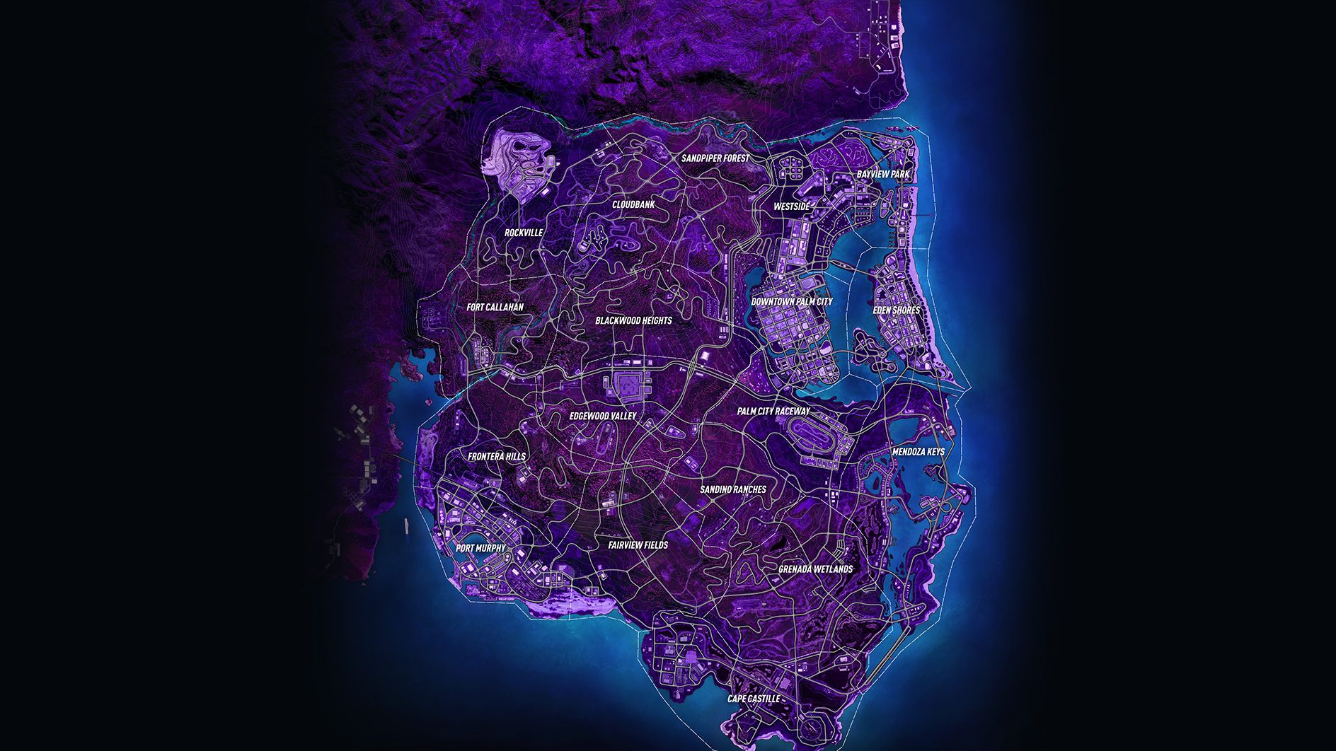 The Need For Speed Heat Palm City Map
