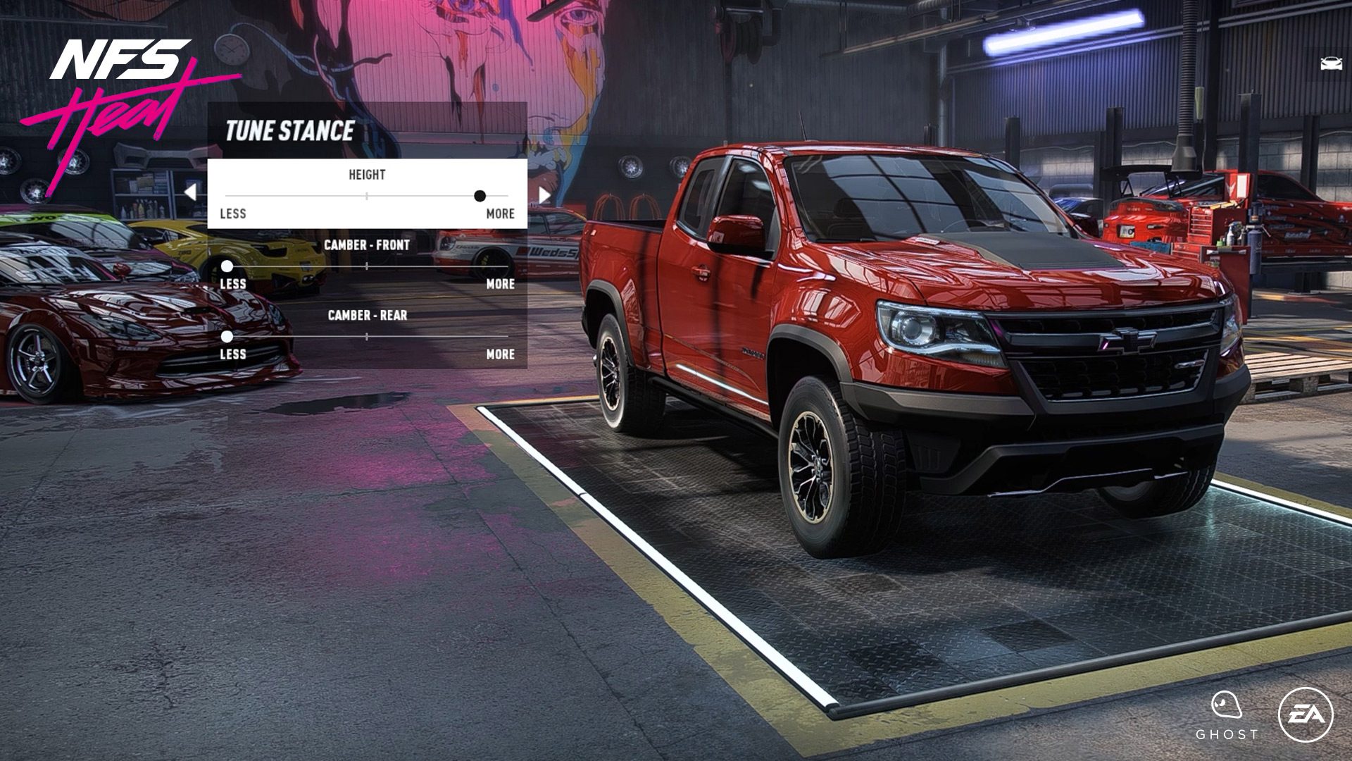 Nfs heat машины для бездорожья. Chevrolet Colorado NFS Heat Tuning. Need for Speed™ Payback: Chevrolet Colorado zr2, range Rover Sport SVR & Alfa Romeo Quadrifoglio Bundle. Best Offroad car.