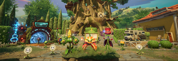 pvz garden warfare maps