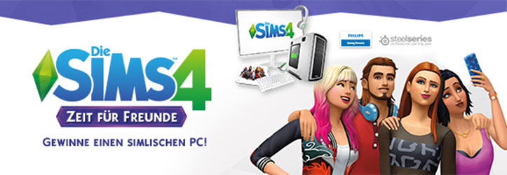 Großes Gewinnspiel Zum Start Von Die Sims 4 Zeit Für Freunde