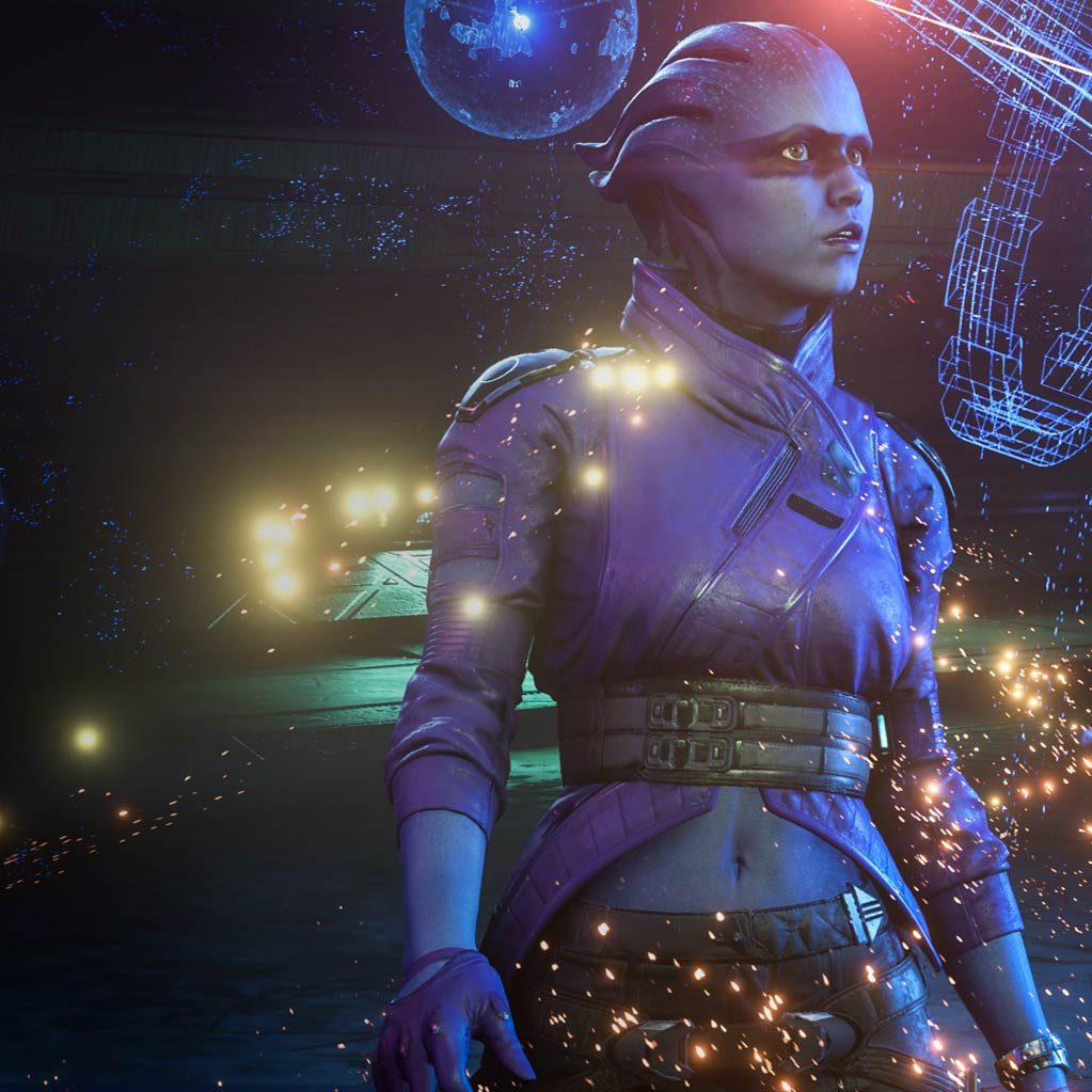 Learn About The Asari Peebee Mass Effect Andromeda Characters