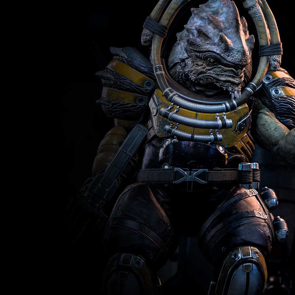 Découvrez Le Krogan Nakmor Drack Personnages De Mass Effect Andromeda 