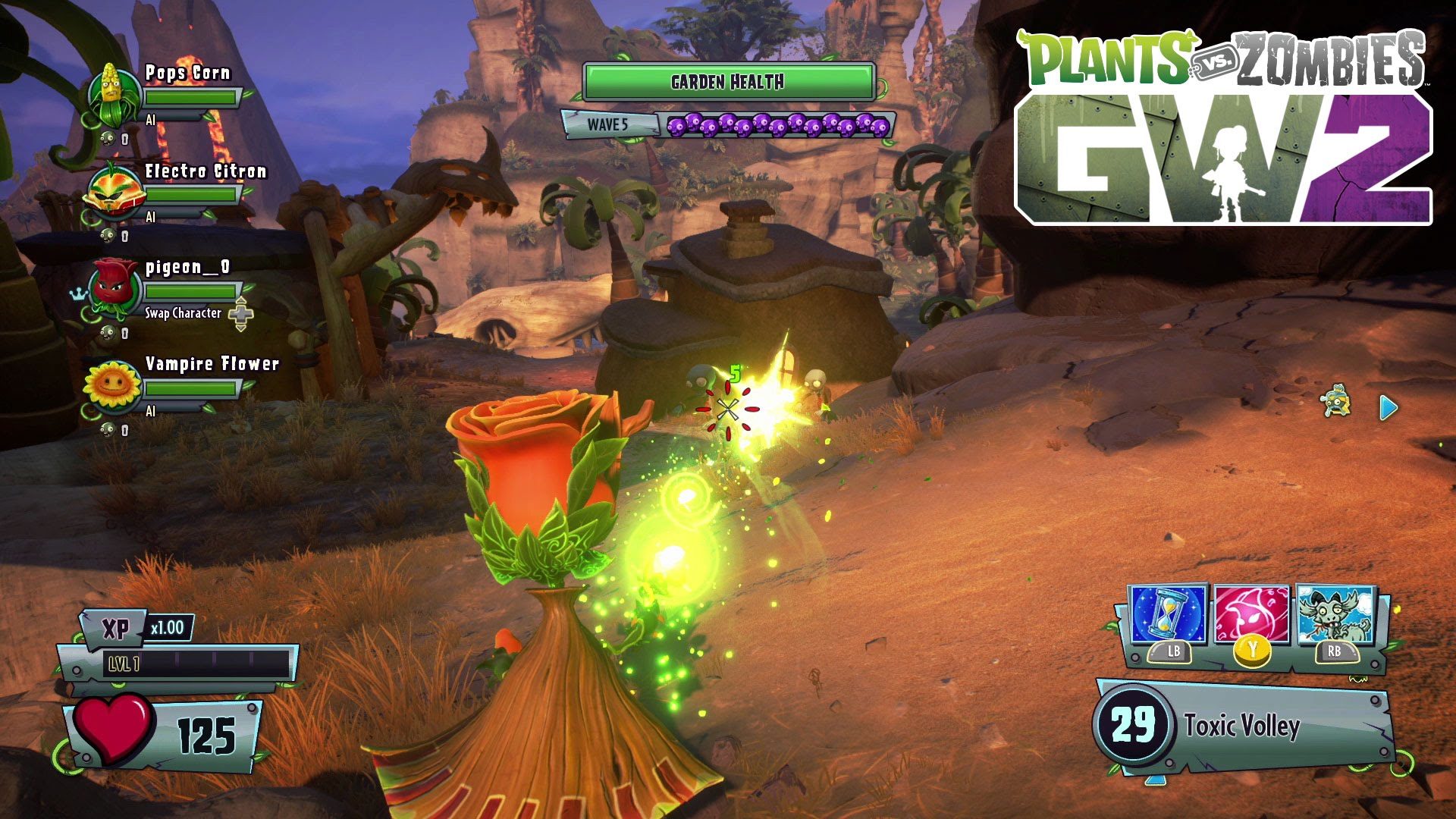  Plants vs Zombies Garden Warfare(Online Play Required