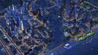 舞台裏 Simcity Buildit への湖と川の追加