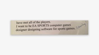 Een fragment uit de autobiografie die AR12Gaming in de 4e klas schreef