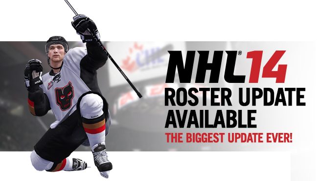 NHL 14 Winter Roster Update