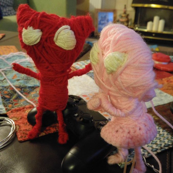 Yarny doll based off of the video game Unravel by EA Games -  Portugal