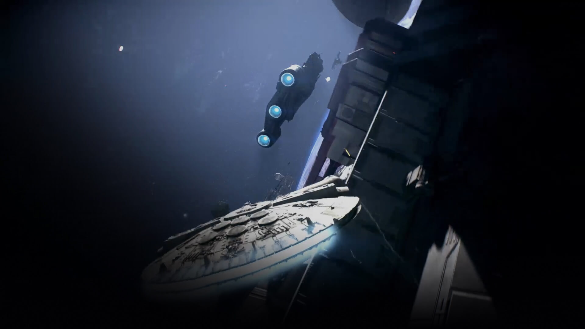 star wars battlefront 2 millenium falcon