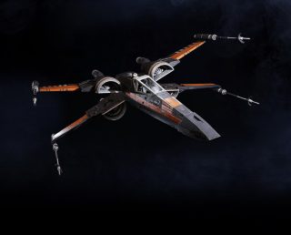Disney Star Wars X-Wing Fighter Pilot Poe Dameron Space Mission The Force Awaken