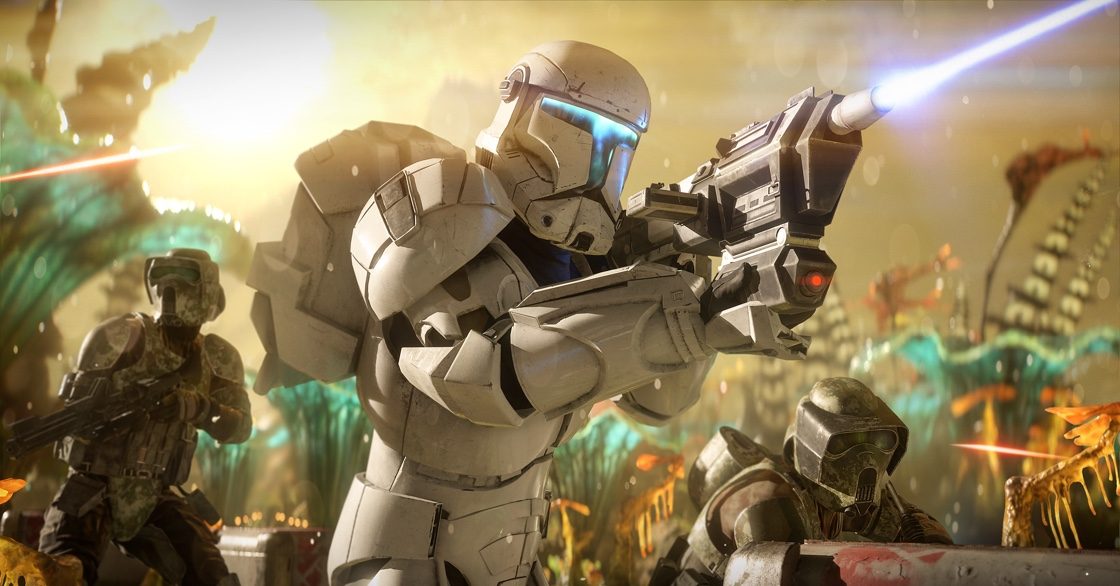 Deploy The Clone Commando On Felucia In Star Wars Battlefront Ii