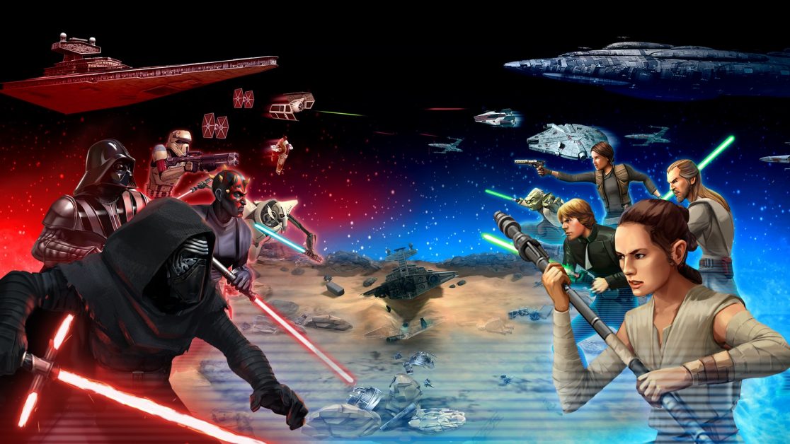 Star wars galaxy of heroes. Игра Звёздные войны Галактика героев. Звездные войны Галактика в войне. Звёздные войны войны герои Галактики. Star Wars Galaxy of Heroes Галактические битвы.