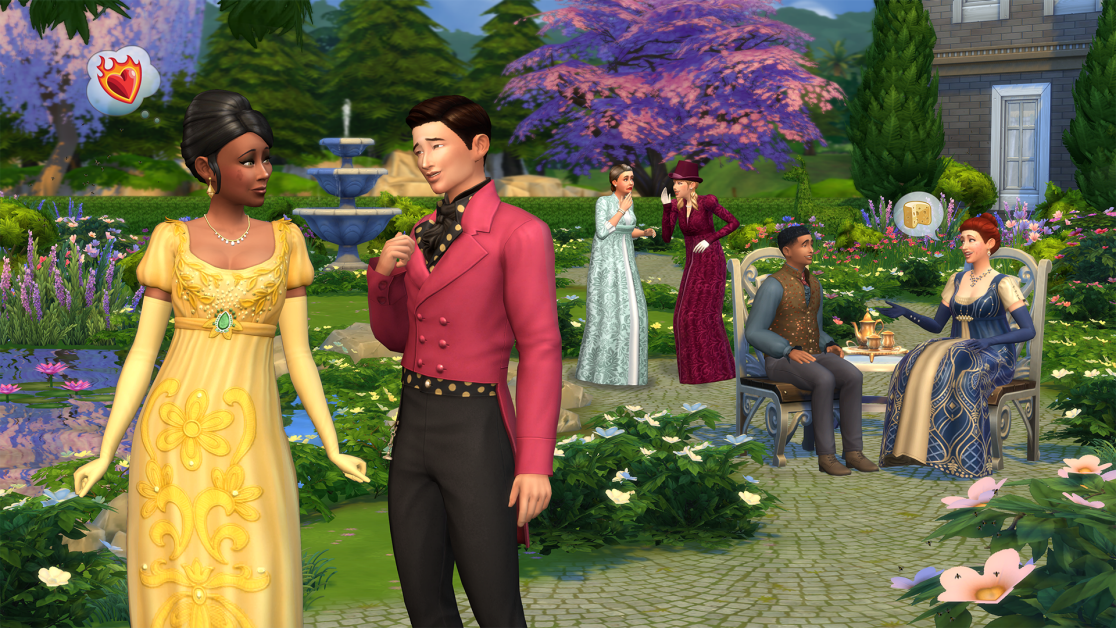 You’re invited! The Sims 4 x Bridgerton collab is now live