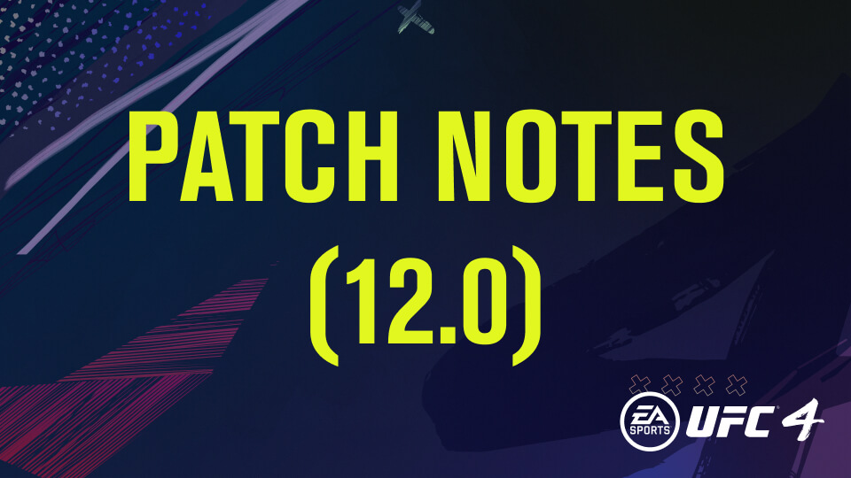 ea sports ufc 4 patch ea sports ufc 4 patch