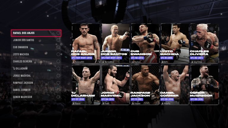 UFC 5 Community Vote Alter Egos are Live