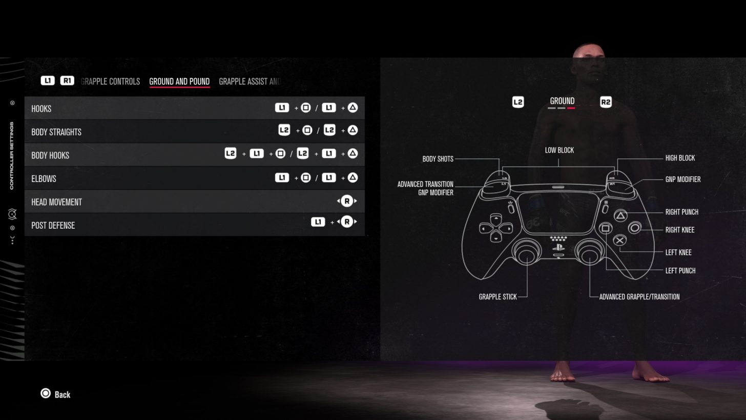 ufc 4 playstation 5 controls