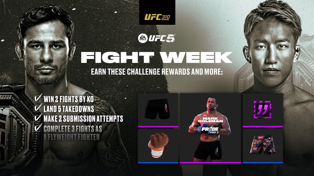 UFC 5 - UFC 310 Fight Week - EA SPORTS