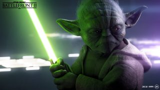 Sable de luz armable y electrónico de Yoda de Star Wars: Episodio II