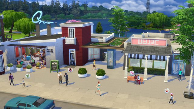 Sims 4 Live On Retail Lot