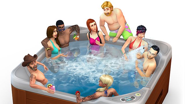 Hit the Hot Tub! The Sims 4 Perfect Patio Stuff is Coming Next Week
