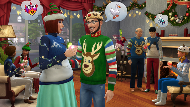 Como dar uma festa de fim de ano no The Sims 4