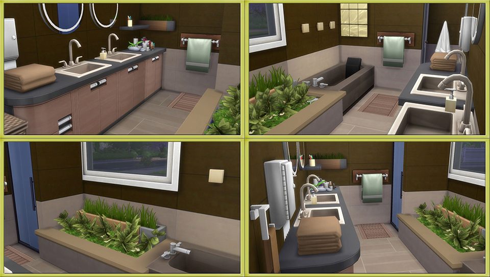 Amazing Bathroom In The Sims 4, How To Build A Storage Room In Basement Sims 4