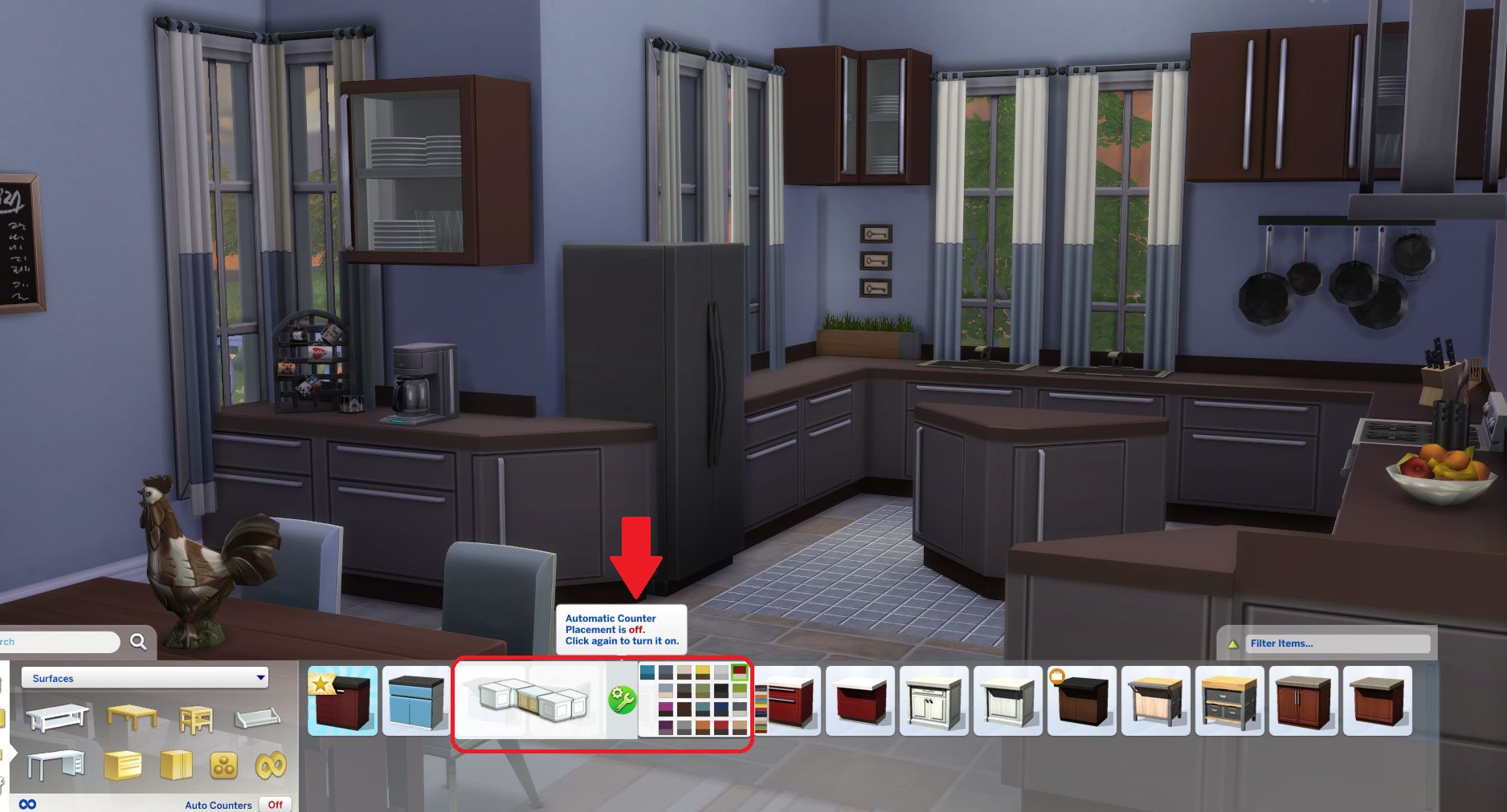 Comment créer une cuisine extraordinaire dans Les Sims 4