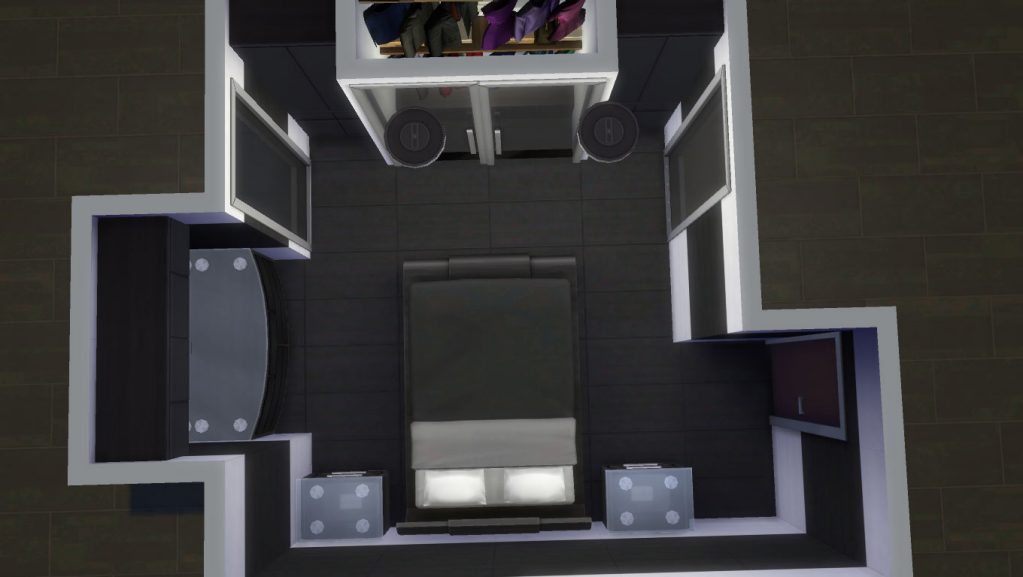 Cómo crear un dormitorio moderno increíble en Los Sims 4