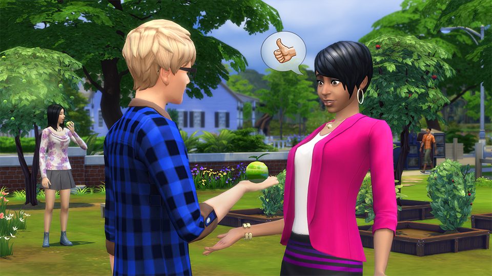 The Sims 4 のスプリング チャレンジはグローフルーツ育てとエッグハント